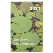 レイク郡の森が2021ページを保存独身の カレンダー (カバー)