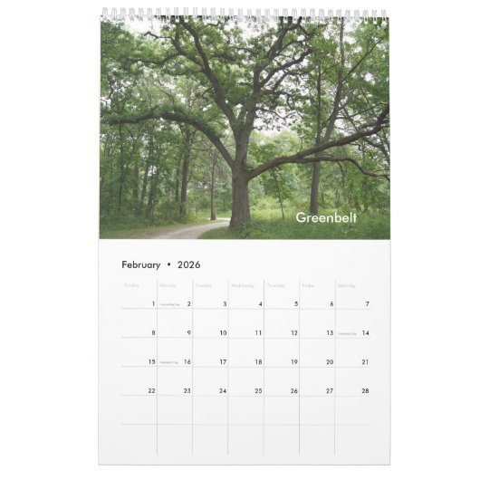 レイク郡の森が2021ページを保存独身の カレンダー (2月 2026)