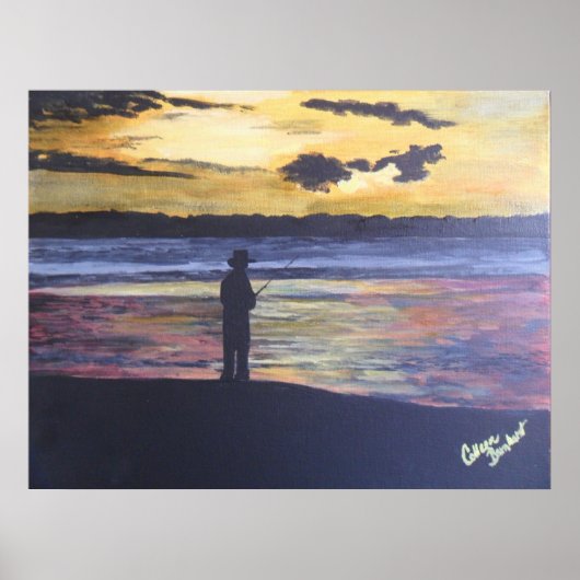 レイク魚釣り ポスター (正面)