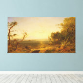 レイク・ジョージ キャンバスプリント (インサイチュ (ウッドフロア))