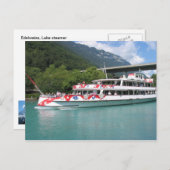 レイク・スティーマー・エーデルワイス ポストカード (正面/裏面)