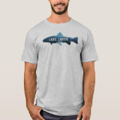 レイク・ラニア ジョージア 鮮魚 Tシャツ (正面)