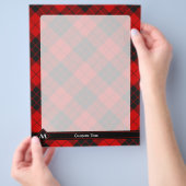 レイサイのマクロード氏族のタータン チラシ (手)