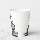 レイサーを改造：バイク誕生日Bash 紙コップ (右)