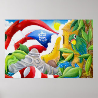 レイシズプエロリカアート ポスター