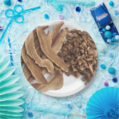 レイシマッシュルーム紙プレート ペーパープレート (パーティー)