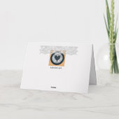 レイシーエレガントマザーズデイカードとハート シーズンカード (裏面)