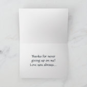 レイシーエレガントマザーズデイカードとハート シーズンカード (内部)