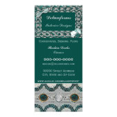 レイシースチールティール(緑がかった色) ラックカード (正面)