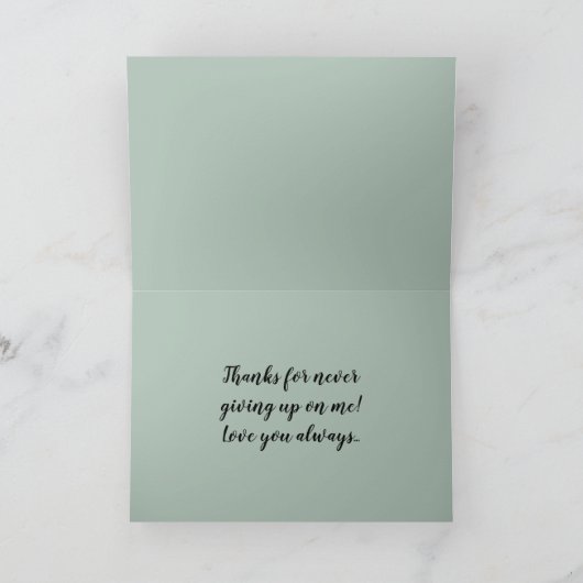 レイシールックカントリースタイルマザーズデイカード シーズンカード (内部)