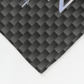 レイシーレジスタードナースRNシルバーカドゥセスヘビ フリースブランケット (角)