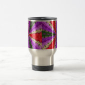 レイシー万華鏡のように千変万化するパターン トラベルマグ (中央)