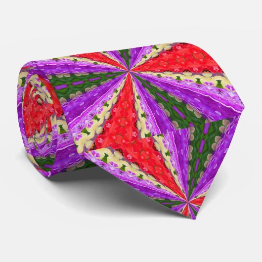 レイシー万華鏡のように千変万化するパターン ネクタイ (ロール)