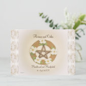 レイシー・ドッグウッド・ペンタクル・ハンドファスティング 招待状 (スタンド正面)