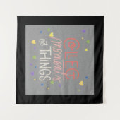 レイジーのモチベーションライフスタイルデザイン タペストリー (正面(横))