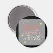 レイジーのモチベーションライフスタイルデザイン マグネット (正面/裏面)