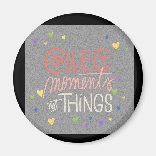 レイジーのモチベーションライフスタイルデザイン マグネット (正面)