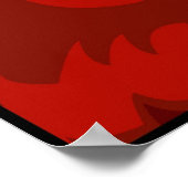 レイジーイングリッシュブルテリア ポスター (角)