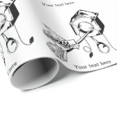 レイジーカッコウ時計 ラッピングペーパー (ロールコーナー)