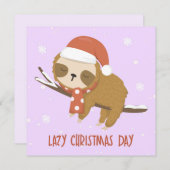 レイジークリスマスデイホリデーカード シーズンカード (正面/裏面)