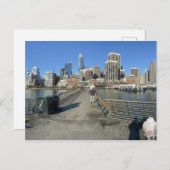 レイジーサンフランシスコ日曜日モーニングエンバカデロ シーズンポストカード (正面/裏面)