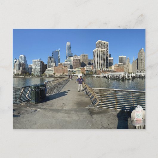 レイジーサンフランシスコ日曜日モーニングエンバカデロ シーズンポストカード (正面)