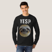 レイジーススおもしろいYes Tシャツ (正面フル)