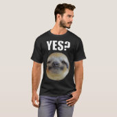 レイジーススおもしろいYes Tシャツ (正面フル)