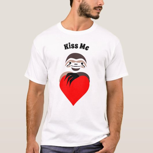 レイジースロスハグアカラブハート Tシャツ (正面)