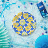 レイジーデイジープレート ペーパープレート (パーティー)