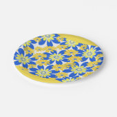 レイジーデイジープレート ペーパープレート (アングル)