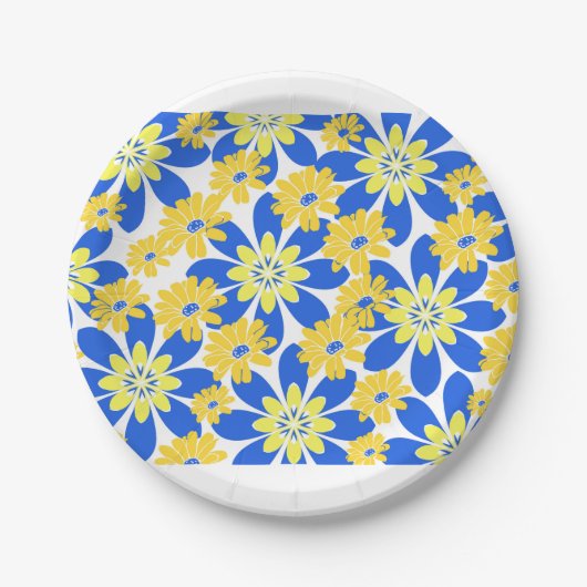 レイジーデイジープレート ペーパープレート (正面)