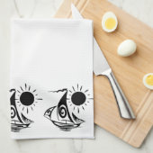 レイジーデイセーリング キッチンタオル (四つ折り)