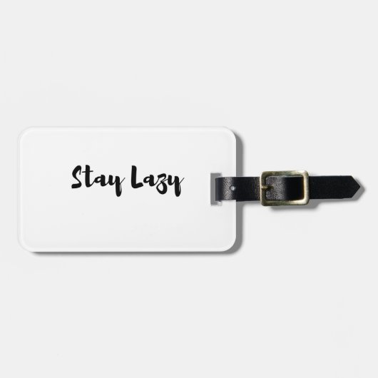 レイジーデイブリス ラゲッジタグ (正面横)