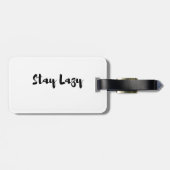 レイジーデイブリス ラゲッジタグ (裏面横)