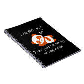 レイジーパンダおもしろい ノートブック (右側)