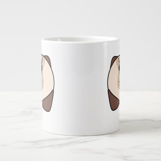 レイジープグマグ – スペシャルティマグ ジャンボコーヒーマグカップ (正面)