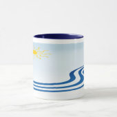 レイジーリバーデザイン マグカップ (中央)