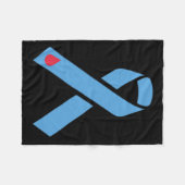 レイジー膵臓クラブレトロ糖尿病認識度デイオン フリースブランケット (正面(横))