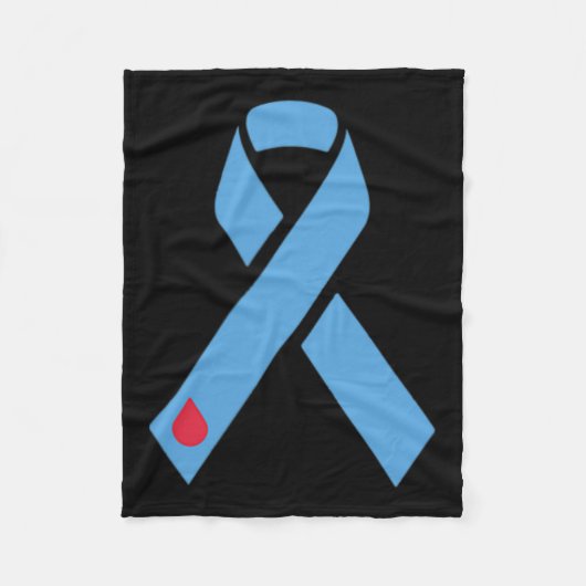 レイジー膵臓クラブレトロ糖尿病認識度デイオン フリースブランケット (正面)
