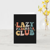 レイジー膵臓クラブレトロ糖尿病認識度デイ カード (黄色い花)