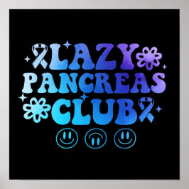 レイジー膵臓クラブ糖尿病認識度月 ポスター