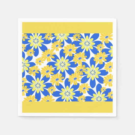 レイジー・デイジー・ナプキンズ スタンダードカクテルナプキン (正面)