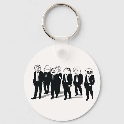 レイジ集団キーチェーン キーホルダー (正面)