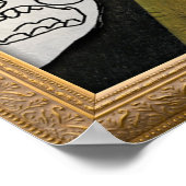 レイジ顔ミーム顔漫画アー絵画ト ポスター (角)