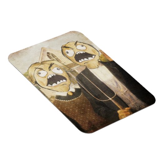 レイジ顔ミーム顔漫画クラシー絵画ズ マグネット (右側)