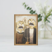 レイジ顔ミーム顔漫画ク絵画ラシーズ ポストカード (スタンド正面)