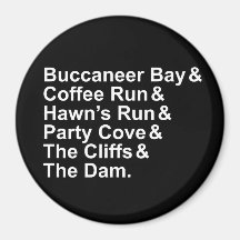 レイスタウンレイクハングアウトマグネット