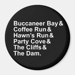 レイスタウンレイクハングアウトマグネット マグネット