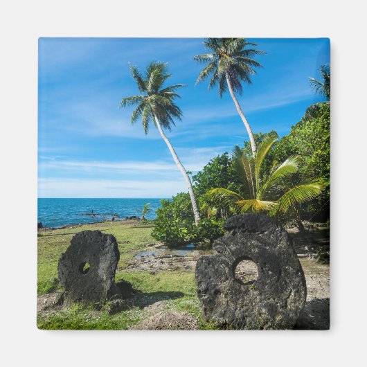 レイストーンズオンヤップ島 マグネット (正面)